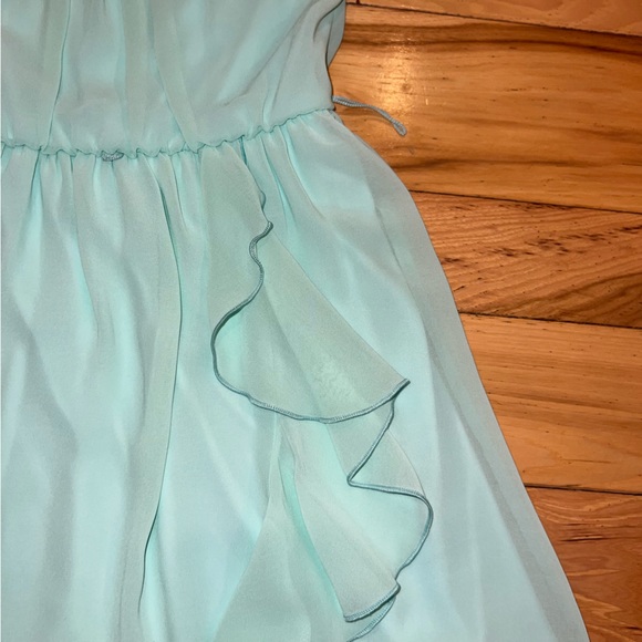 Gauzy mint green dress - Picture 3 of 4